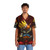 Conker tropical print Hawaiian shirt - People Front