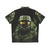 Master Chief Halo Themed Hawaiian Shirt - Back