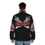 Maximum The Hormone classic puffer jacket with anime and metal inspired design - men back