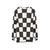 Black and white checkered sweatshirt - hanging