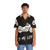 Motorcycle Hawaiian Shirt with Tropical Print - People Front