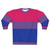 Bisexual pride flag sweatshirt with rainbow colors