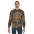 Golden Apollo Sun God Greek Key Ornament Sweatshirt - men