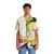 Conan O'Brien Team Coco Hawaiian Shirt with Vibrant Watercolor Design - People Front