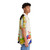 Conan O'Brien Team Coco Hawaiian Shirt with Vibrant Watercolor Design - People Pight