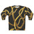 Stylish gold chains sweatshirt for a bold, luxurious look