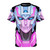 Artistic Transformers-inspired Arcee robot design on a t-shirt