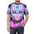 Artistic Transformers-inspired Arcee robot design on a t-shirt - men front