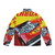 Vintage Matchbox Superfast Puffer Jacket with Retro Toy Car Design - Back