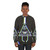 Bill Cipher Anaglyph Sweatshirt with 3D Optical Illusion Effect - women