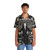 Morticia Addams Hawaiian Shirt with 'Normal Is An Illusion' quote - People Front