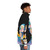 Master Puffer Jacket featuring art inspired by the classic films of Alfred Hitchcock - men side right