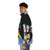 Master Puffer Jacket featuring art inspired by the classic films of Alfred Hitchcock - men side left
