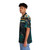 Moonlit whales Hawaiian shirt with abstract ocean and nature design - People Left