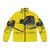 Killdozer puffer jacket with "Tread on Them" graphic