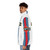 Martini Racing Stripe Puffer Jacket - Retro Formula 1 Motorsport Design - men side left