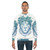 Floral Lion Sweatshirt - Surreal Nature Illustration Design - men