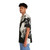 Stag Hawaiian shirt with floral and animal print design - People Left