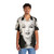 Vintage Marilyn Monroe Black and White Hawaiian Shirt - People Front