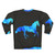Flaming Horse Sweatshirt - Back