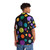 Colorful polka dot Hawaiian shirt on a dark background - People Back