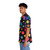 Colorful polka dot Hawaiian shirt on a dark background - People Left