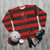 Flamengo Supporters Sweatshirt, High-Quality Soccer Fan Apparel - flat lay