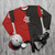 Flamengo Sweatshirt with Club Crest and Colors - flat lay