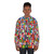 Flags of the World Sweatshirt showcasing cultural diversity - women