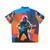 Colorful Low Poly Gustavo Cerati Hawaiian Shirt - Back