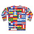 Latin America Flags Sweatshirt - Back
