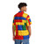 Colorful Lego-Inspired Brick Design Hawaiian Shirt - People Back