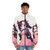 Marnie Puffer Jacket with a Pokemon-inspired design - men front