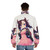 Marnie Puffer Jacket with a Pokemon-inspired design - men back