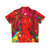 Mardi Gras Hawaiian Shirt with Colorful Abstract Patterns