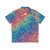 Colorful Chaos Psychedelic Geometric Abstract Retro Hawaiian Shirt