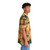 Colorful Camo Hawaiian Shirt with Pride Flag and Bear Motifs - People Pight
