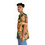 Colorful Camo Hawaiian Shirt with Pride Flag and Bear Motifs - People Left