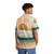 Colorful Hawaiian shirt with spring forest lake print - People Back