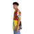 Colorful abstract Hawaiian shirt featuring Alfred Jensen's "The Apex Is Nothing" artwork - People Left