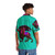 Colorful abstract griffin infinity Hawaiian shirt - People Back