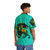 Colorful abstract griffin aqua hawaiian shirt - People Back