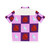 Colorblock Hawaiian shirt with unicorn and fantasy motifs - Back