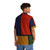 Colorful Mondrian-inspired Hawaiian shirt - People Back