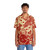 Maneki Neko Hawaiian Shirt with Lucky Cat Design - People Front