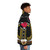 Mariachi-inspired puffer jacket with sombrero and Mexican elements - men side right
