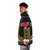 Mariachi-inspired puffer jacket with sombrero and Mexican elements - men side left