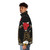Mariachi Charro Costume Puffer Jacket with Mexican-inspired design - men side left