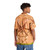 Luffy inspired rainbow Hawaiian shirt for men - People Back