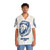 Detroit Lions Hawaiian Shirt Featuring the Team's Logo and Detroit Landmarks - People Front